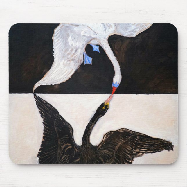 Tapis De Souris Hilma af Klint le cygne (Devant)