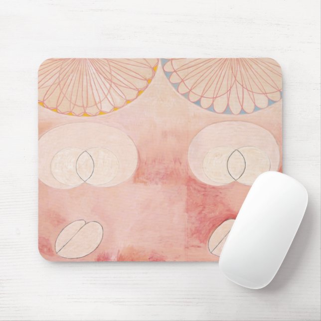 Tapis De Souris Hilma af Klint - Les dix plus grandes, No 9 (Avec souris)