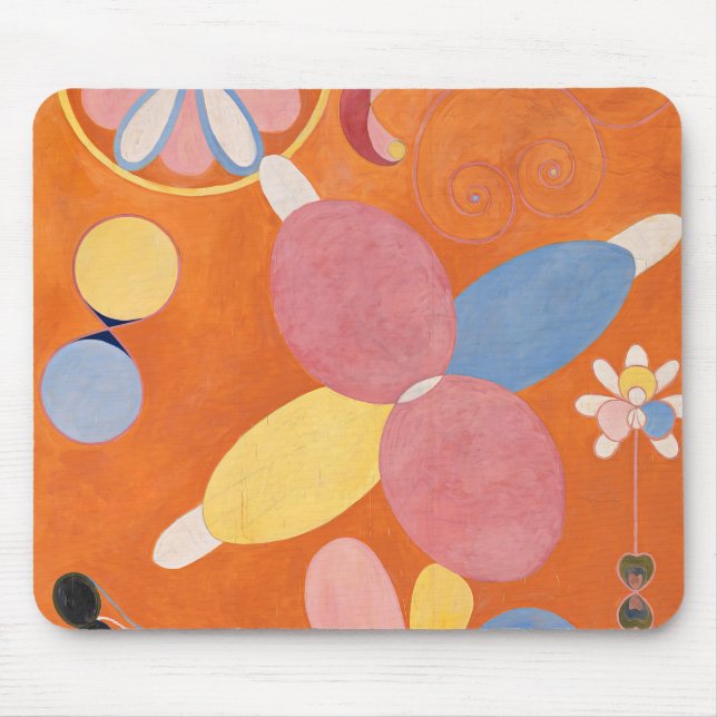 Tapis De Souris Hilma af Klint Les dix plus grands No_4 (Devant)