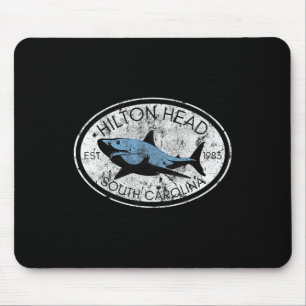 Tapis De Souris Hilton Head Island South Carolina Fishing Requin W