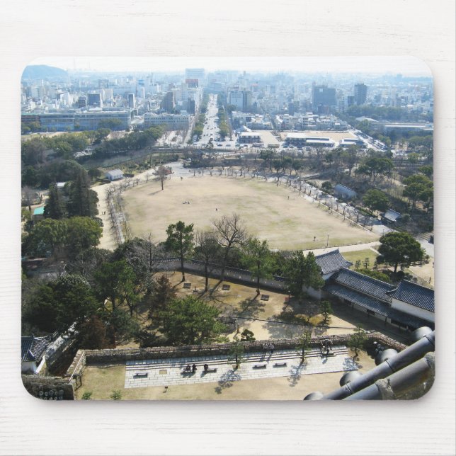 Tapis De Souris Himeji, Japon (Vue du château haut) (Devant)