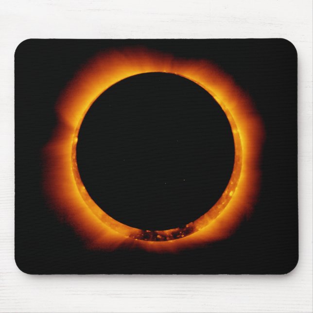 Tapis De Souris Hinode observe une éclipse solaire annuelle (Devant)