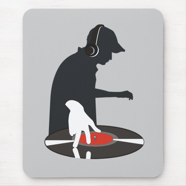 Tapis De Souris hip hop DJ Mousepad (Devant)