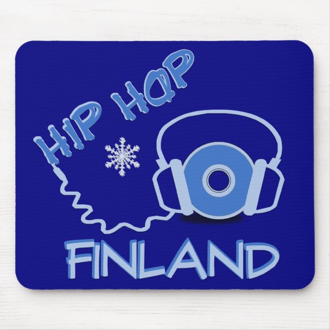 Tapis De Souris Hip hop Finlande mousepad (Devant)