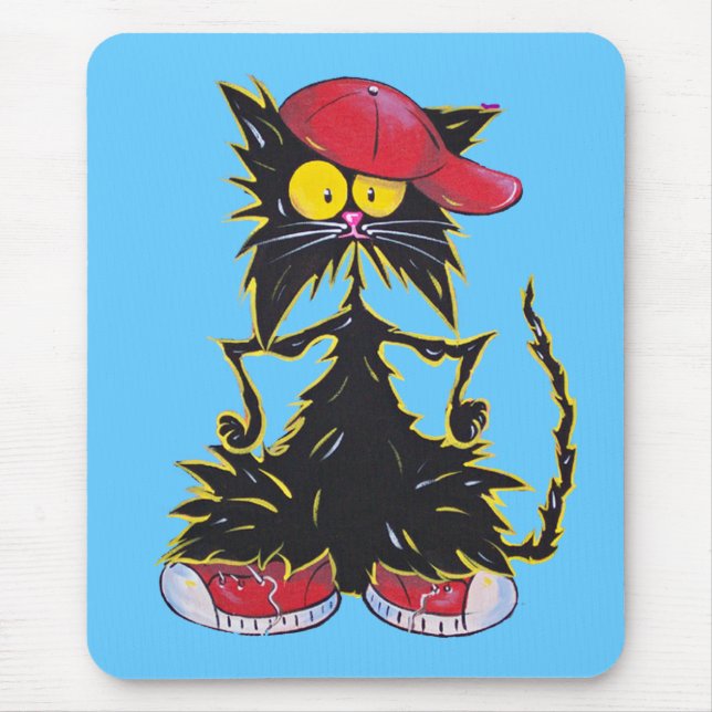 Tapis De Souris Hip hop frais de KAT (Devant)