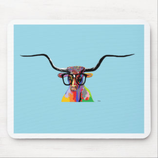Tapis De Souris Hippie Longhorn