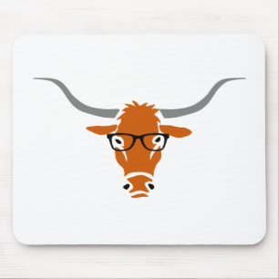 Tapis De Souris Hippie Longhorn