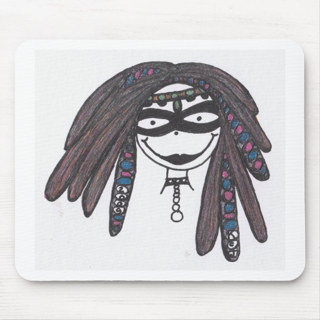 Tapis De Souris HippiPunkChick (Devant)