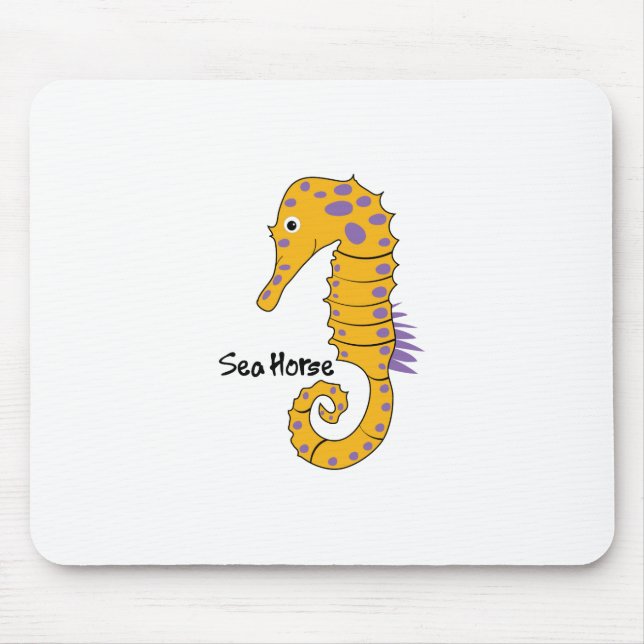 Tapis De Souris Hippocampe (Devant)