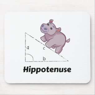 Tapis De Souris Hippotenuse Math drôle