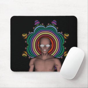 Tapis de souris Hippy Punk