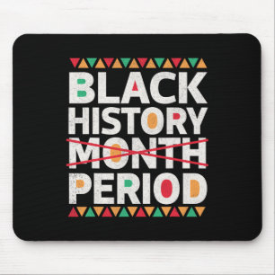 Tapis De Souris Histoire des Noirs Période Mois de l'histoire des