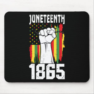 Tapis De Souris Histoire noire afro-américaine 1865 1865