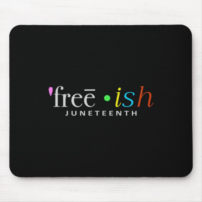 Tapis De Souris Histoire noire Freeish JunetDix Fun S (Devant)