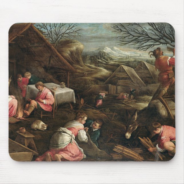 Tapis De Souris Hiver (Devant)