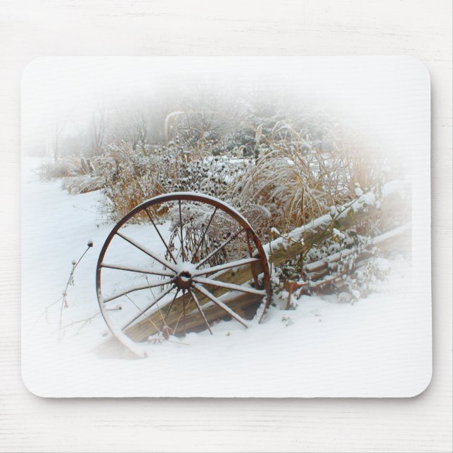 Tapis De Souris Hiver de pays (Devant)