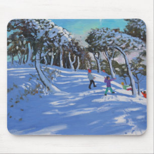 Tapis De Souris Hiver Ladmanlow Derbyshire 2013