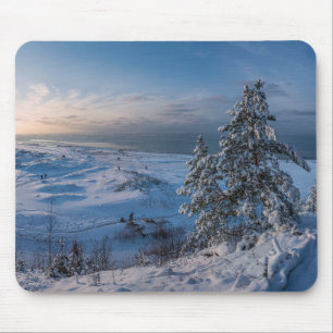 Tapis De Souris Hiver neigeux Côte balte