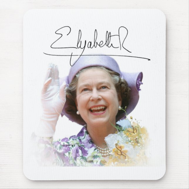 Tapis De Souris HM Queen Elizabeth II (Devant)