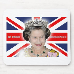 Tapis De Souris HM Queen Elizabeth II - Photo Pro
