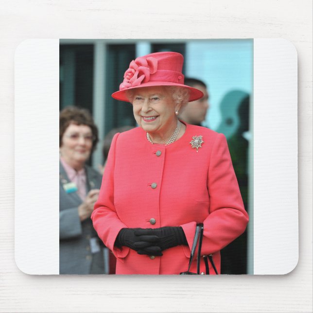 Tapis De Souris HM Queen Elizabeth II Warrington 2012 Professionne (Devant)