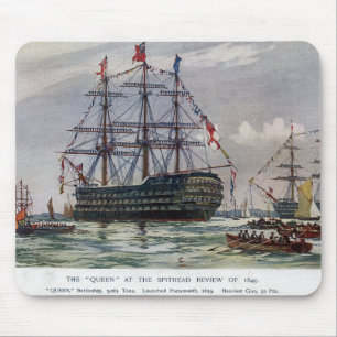 Tapis De Souris HMS Queen Battleship 1839