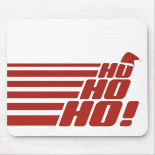 Tapis De Souris Ho Ho Ho personnalisé Xmas mousepad
