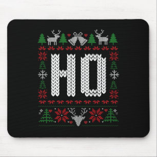 Tapis De Souris Ho Où est mon Ho à Noël Xmas Couples Correspondant