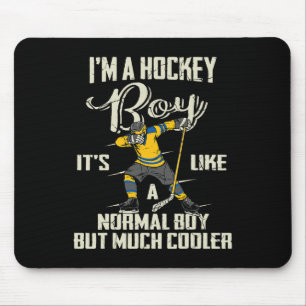 Tapis De Souris Hockey Boy Fun Dabbing Joueur Garçons Enfants BZR