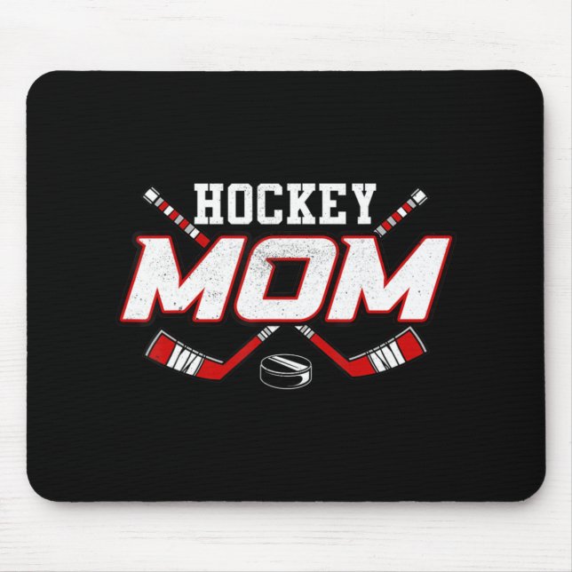 Tapis De Souris Hockey Maman tee - shirts pour femmes Mama Fête de (Devant)