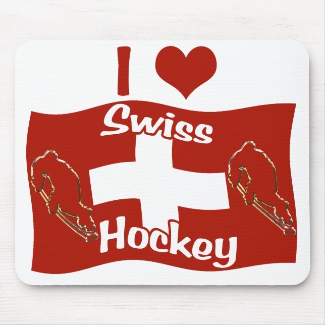 Tapis De Souris Hockey suisse (Devant)