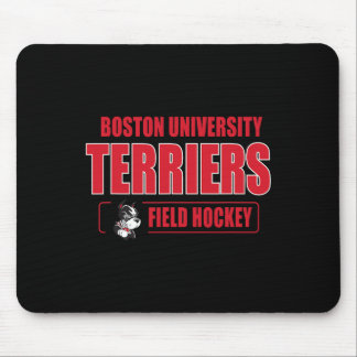 Tapis De Souris Hockey sur gazon Boston Terriers Icon Script - Neu