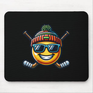 Tapis De Souris Hockey sur glace Citron Sport Cool Bâtons Amusants