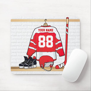 Tapis De Souris Hockey sur glace du Jersey