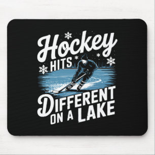 Tapis De Souris Hockey sur glace frappe différemment shinny
