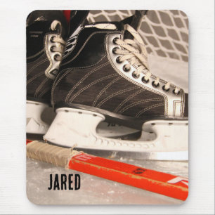 Tapis De Souris Hockey sur glace pour garçons Retour à l'école