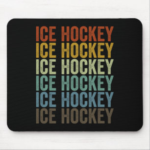 Tapis De Souris Hockey sur glace rétro _1 
