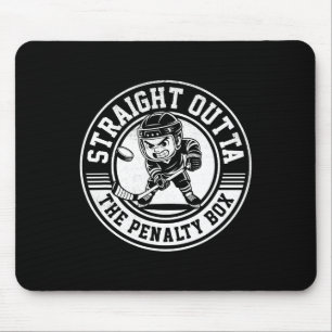 Tapis De Souris Hockey sur glace tout droit sorti de la boîte de p