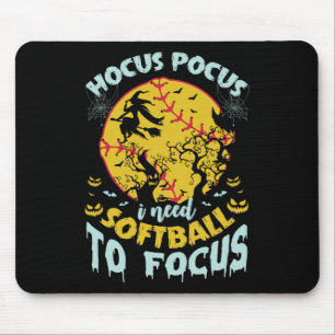 Tapis De Souris Hocus Pocus j'ai besoin de Softll pour me concentr