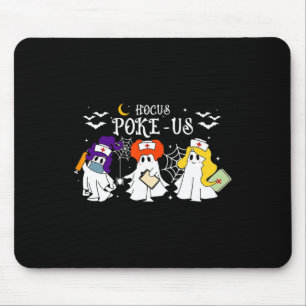 Tapis De Souris Hocus Poke-us Witse Infirmière Halloween Laboratoi