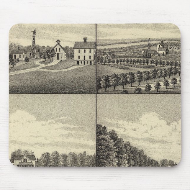 Tapis De Souris Hodges Home (Nebraska) (Devant)