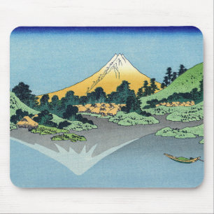 Tapis De Souris Hokusai - Le Mont Fuji reflète le lac Kawaguchi