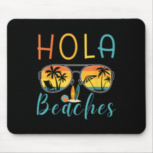Tapis De Souris Hola Beach Sungels Avec Palmiers, Beach Ball, Su