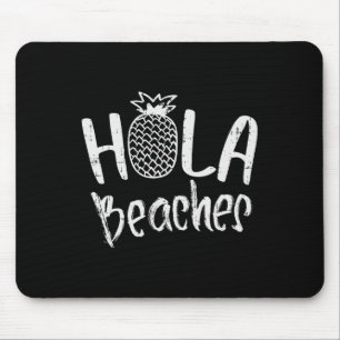 Tapis De Souris Hola Beaches Ananas Funny Tropical Summer Vacat