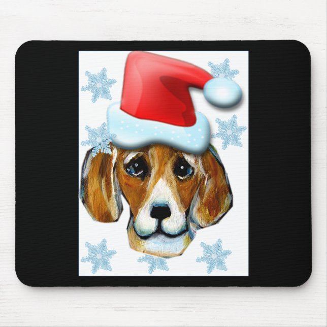 TAPIS DE SOURIS HOLIDAY BEAGLE (Devant)