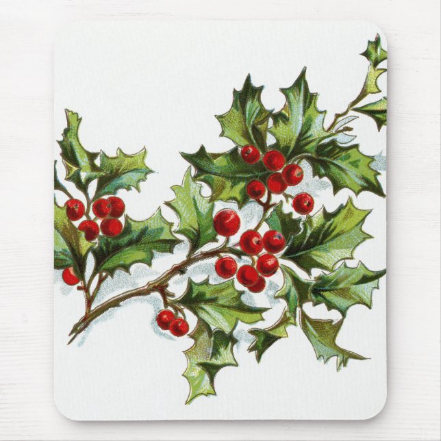 Tapis De Souris HollyBerries 001 (Devant)