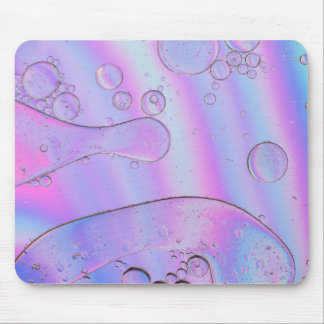 Tapis De Souris Holographic abstract background in pastel neon