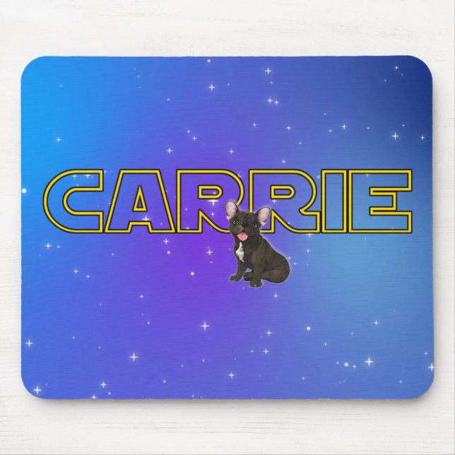 Tapis De Souris Hommage à Carrie (Devant)