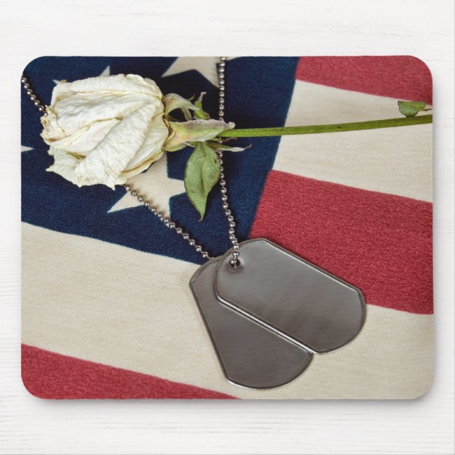 Tapis De Souris Hommage aux vétérans (Devant)