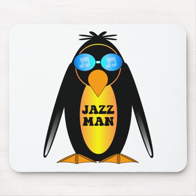 Tapis De Souris Homme de jazz (Devant)